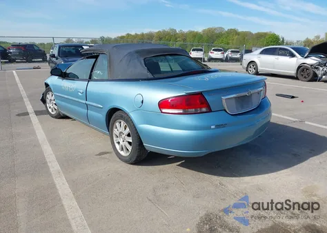 2006 Chrysler Sebring Gtc z USA, uszkodzony, nr VIN 1C3EL75R76N100321